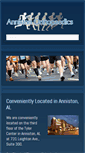 Mobile Screenshot of annistonortho.com